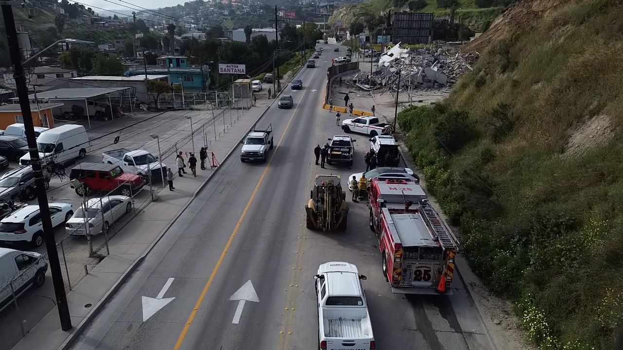 [GALERÍA] Colapsa segundo edificio en la colonia La Sierra