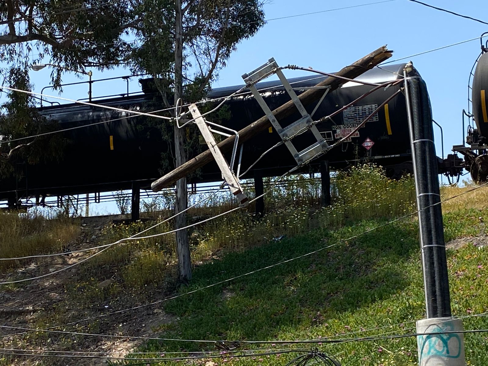 Choque de tren de carga causa apagón: Tijuana