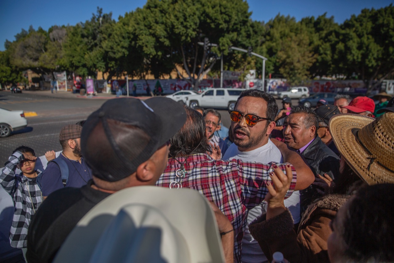 Marcha de AMLO en BC