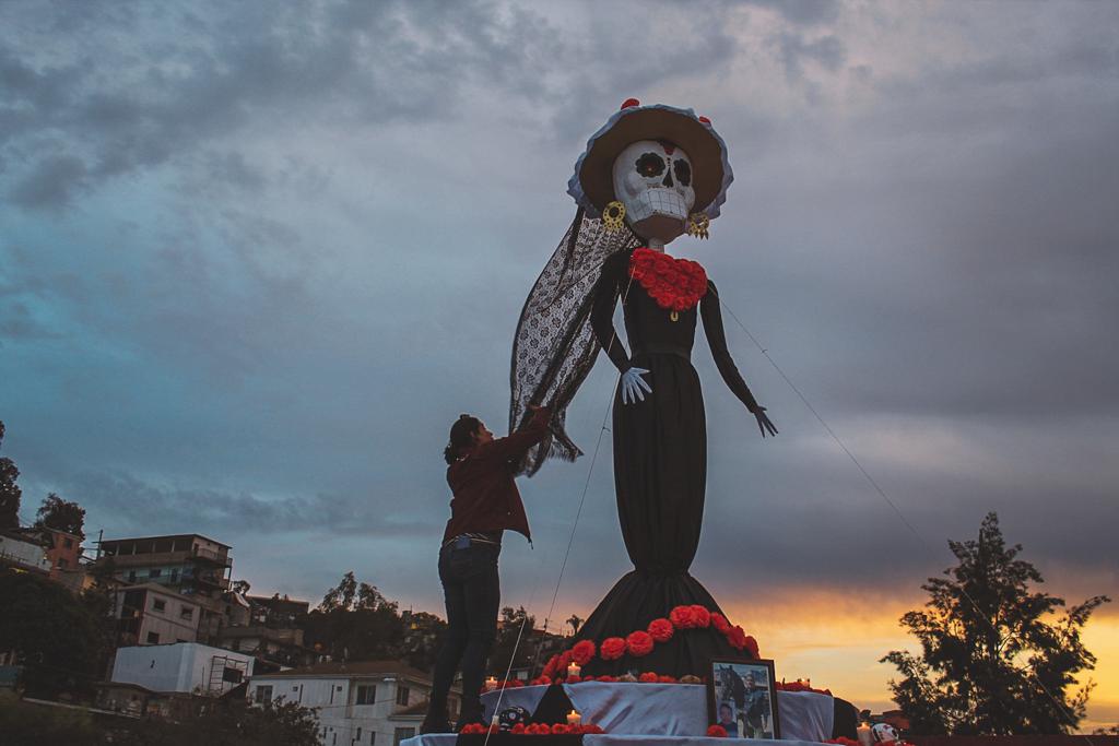 Inauguran Catrina más grande de Tijuana