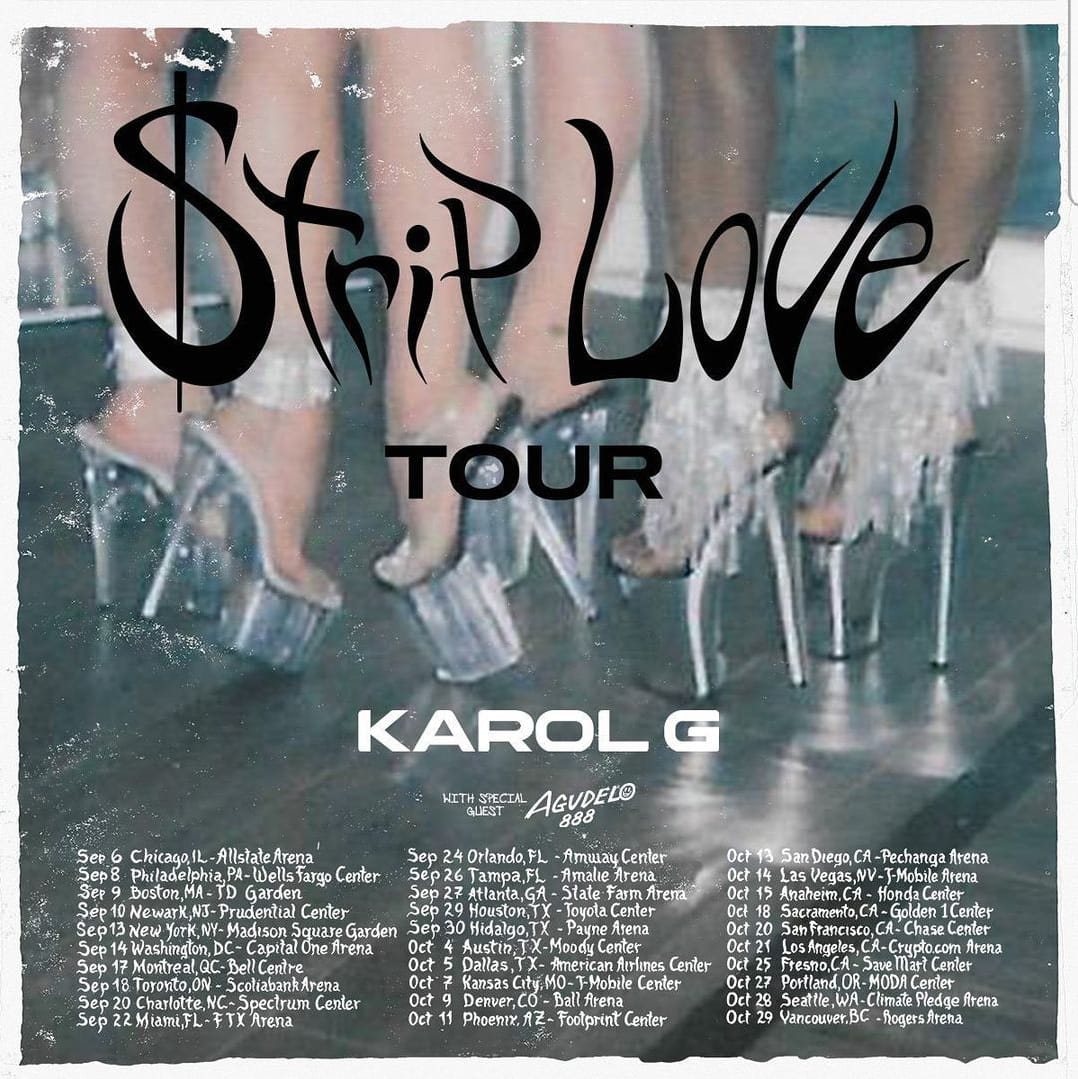 KAROL G: $TRIP LOVE TOUR