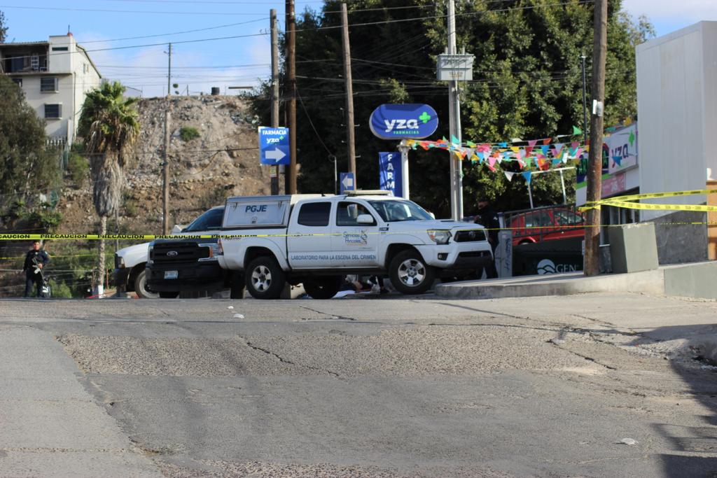 La zona fue acordonada por las autoridades correspondientes