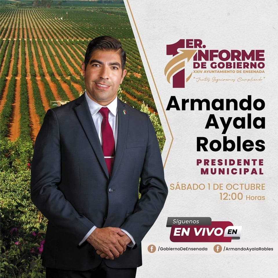 Armando Ayala, 1er Informe de Gobierno