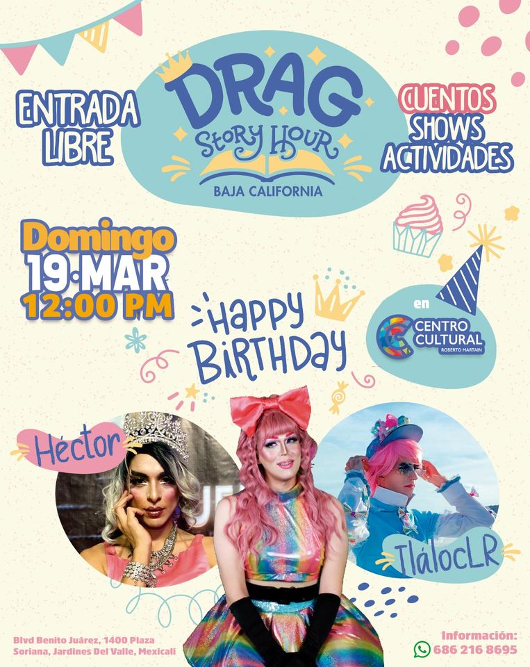 Drag Story Hour en Mexicali