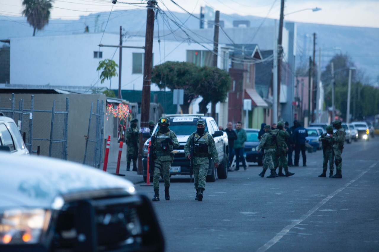 También se rodearon las calles cercanas a "La Peni"