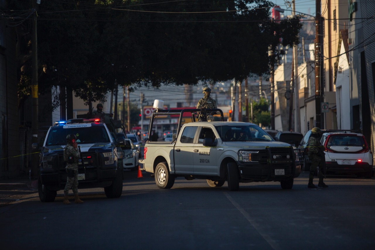 Policía Municipal y Guardia Nacional