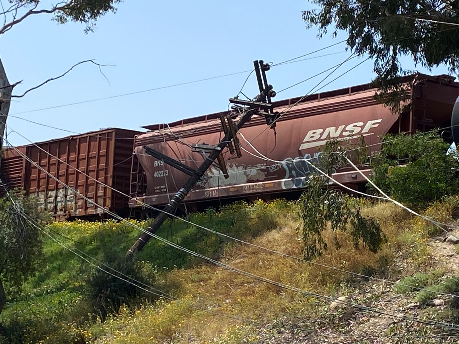 Choque de tren de carga causa apagón: Tijuana