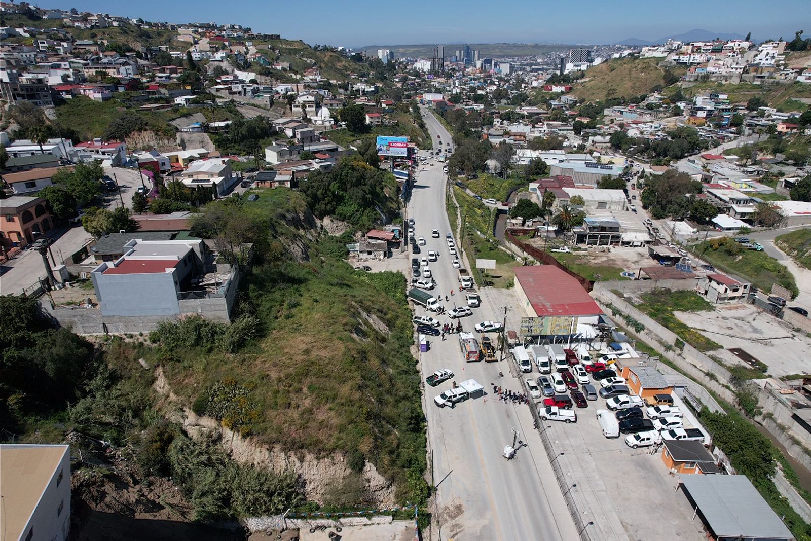 Tras cuatros días, edificios de La Sierra resisten